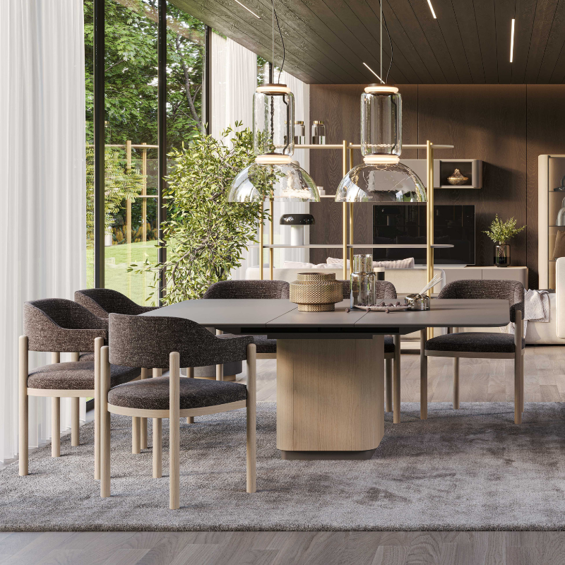 Mesa Extensível Quadrada Essenza